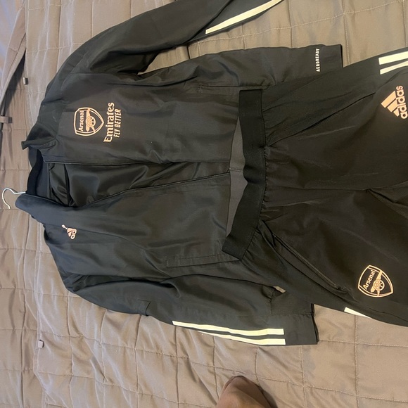 ARSENAL 21/22 ADIDAS MENS TRACKSUIT - Picture 3 of 4